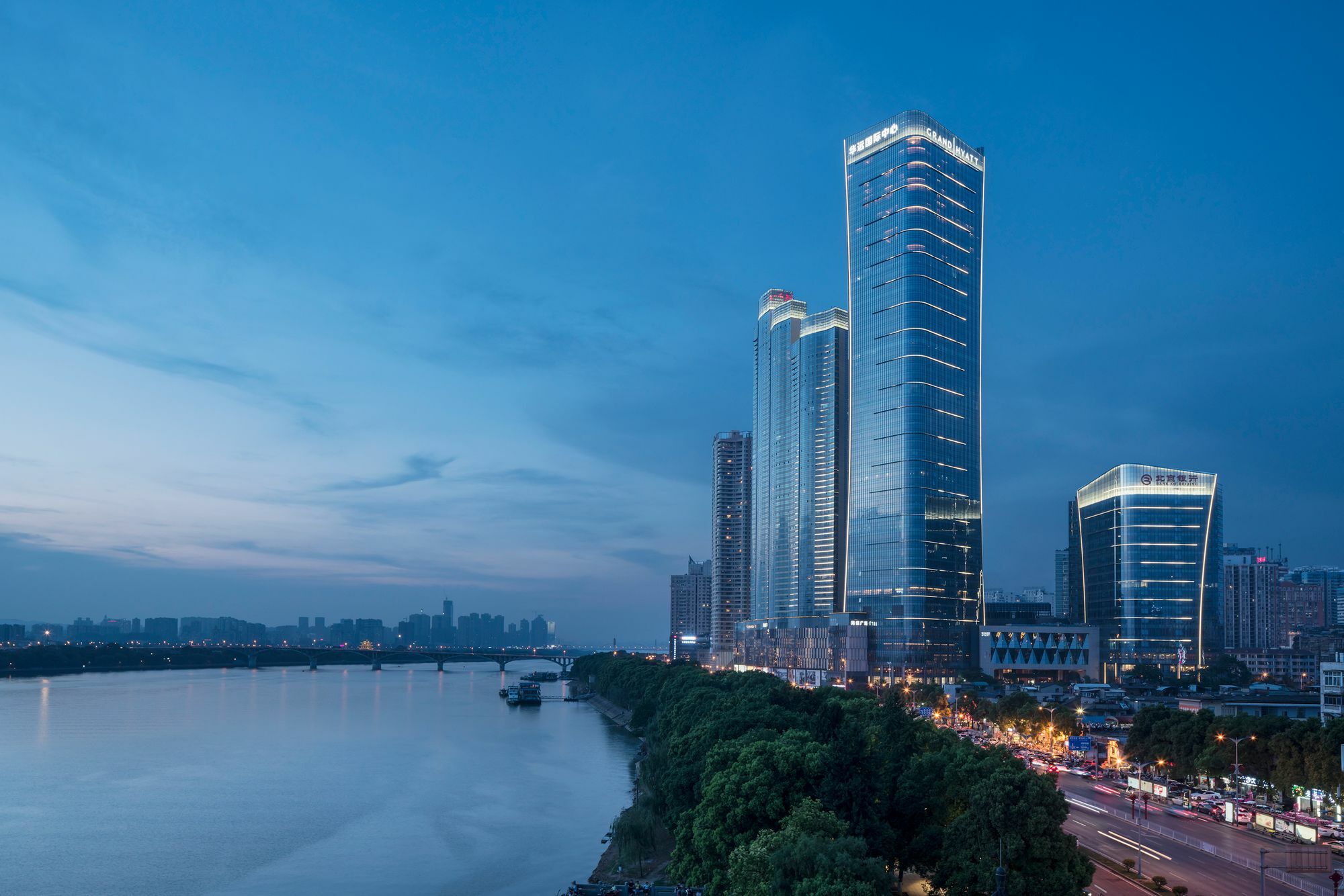 Hotel Grand Hyatt Changsha Zewnętrze zdjęcie